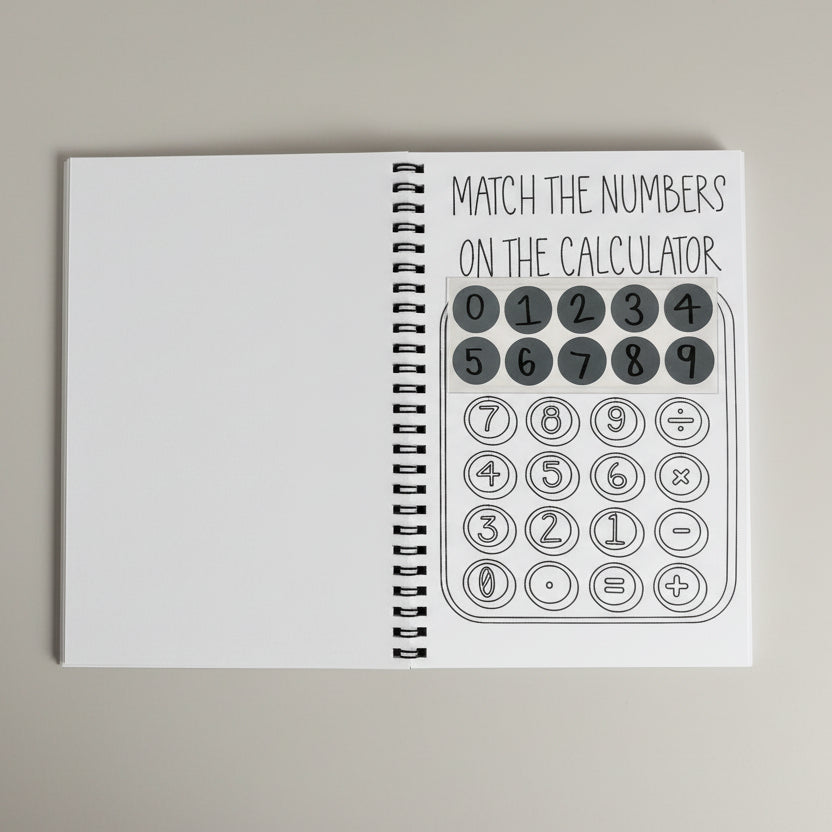 Custom Name Toddler Learning Journal