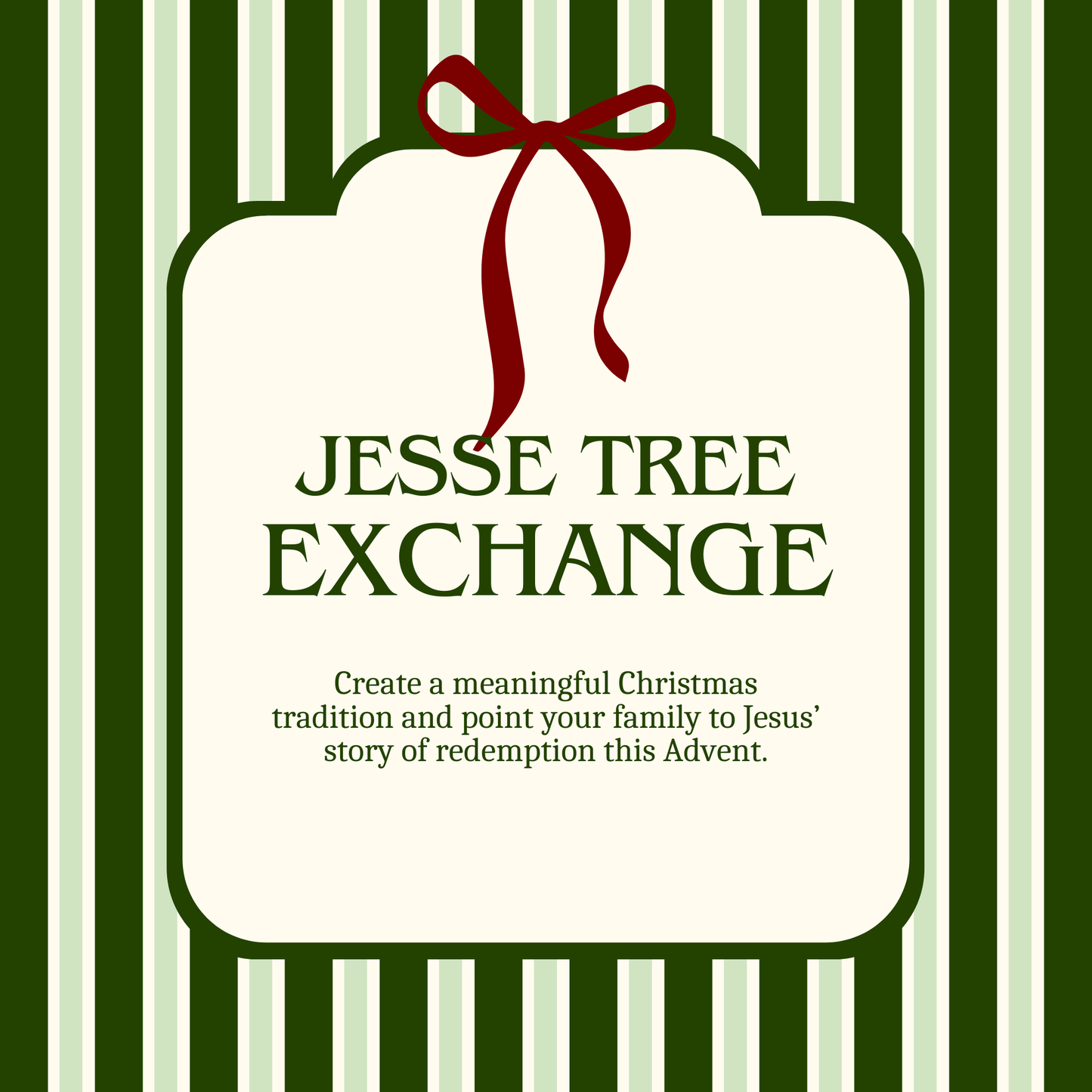 Jesse Tree Ornament Exchange