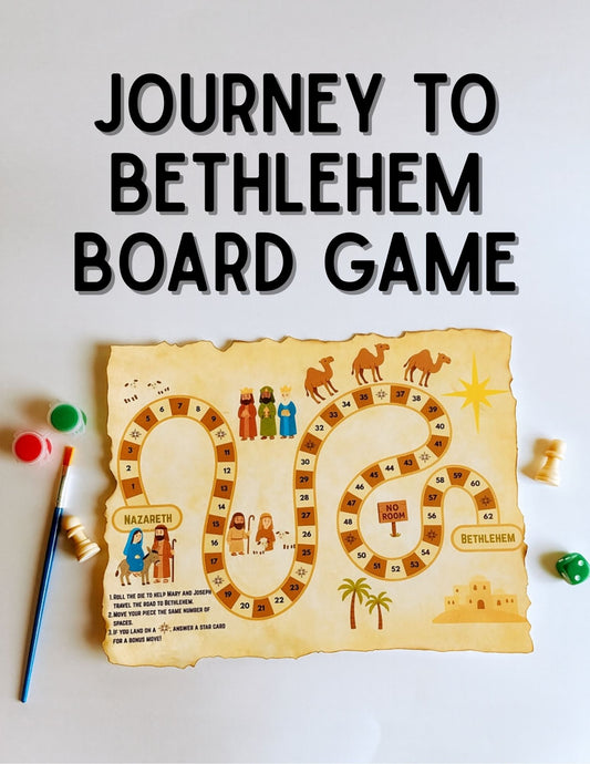 Journey to Bethlehem Printable - Digital Download