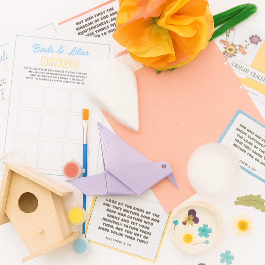 Birds & Lilies Kinder & Up Box