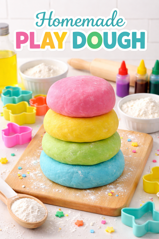 Easy Homemade Play Dough