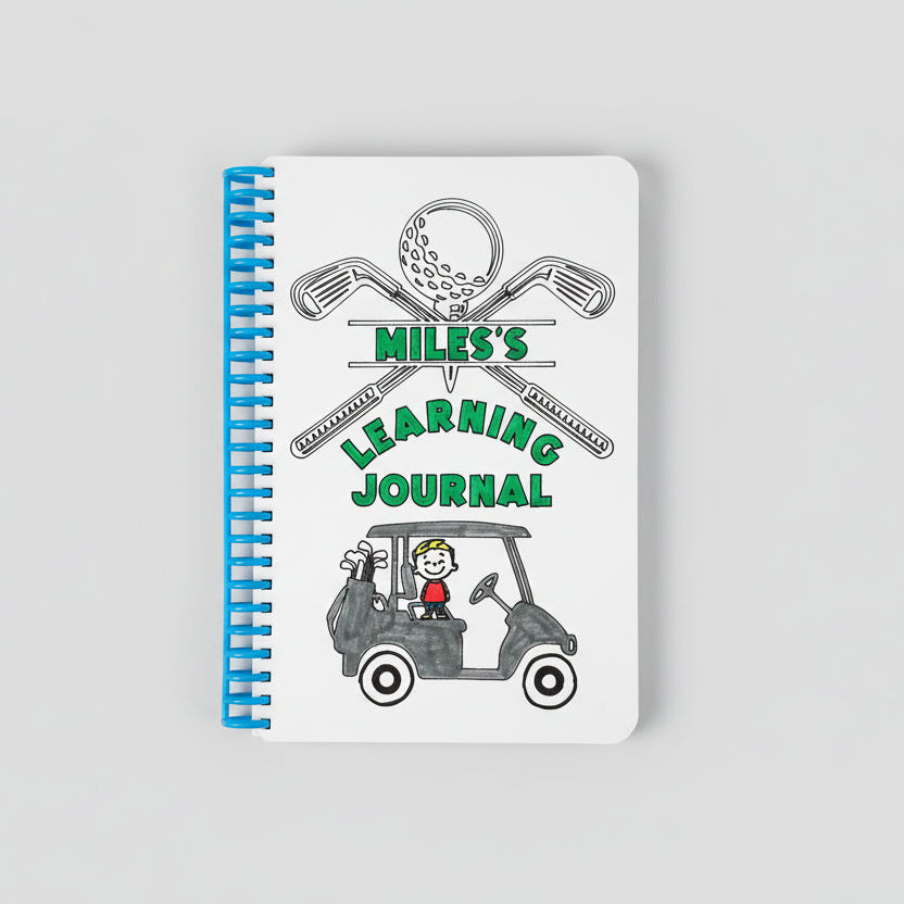 Custom Name Toddler Learning Journal