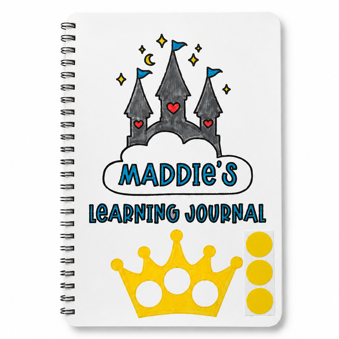 Custom Name Toddler Learning Journal